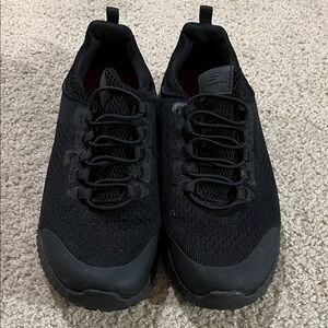 Skechers Women's Black Knit Sneakers